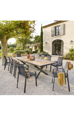 Table extérieure extensible...