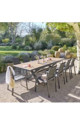 Table extérieure extensible...