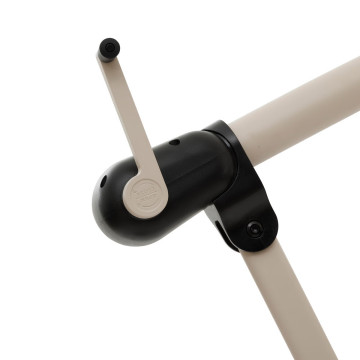 Parasol décentré carré Manoa blé et agile Hespéride - Le Dépôt Bailleul