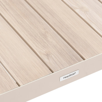 Salon extérieur 5 places Evasion argile / lin Hespéride - Le Dépôt Bailleul