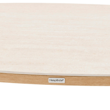 Salon de jardin 5 places Meloane taupe Hespéride - Le Dépôt Bailleul