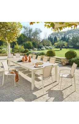 Table de jardin extensible...