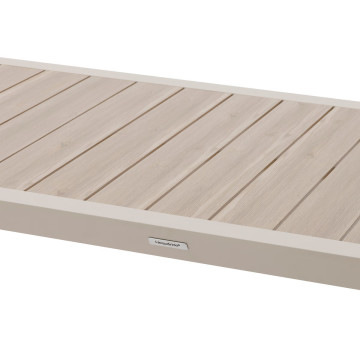 Table fixe 6p Evasion lin/argile Hespéride - Le Dépôt Bailleul