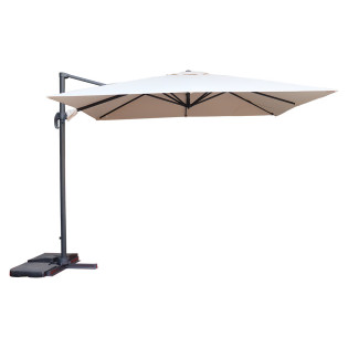 Parasol déporté 3 x 3 m...