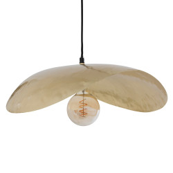 Suspension métal D56 cm doré Arlo Atmosphera - Le Dépôt Bailleul