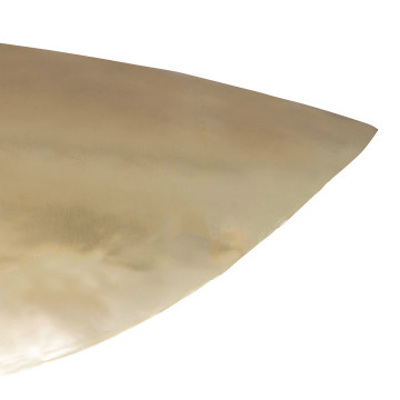 Suspension métal D56 cm doré Arlo Atmosphera - Le Dépôt Bailleul