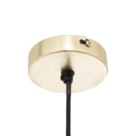 Suspension métal D56 cm doré Arlo Atmosphera - Le Dépôt Bailleul