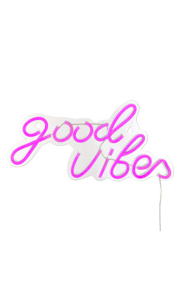 Néon mural USB Good Vibes...