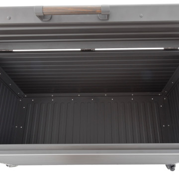 Coffre de rangement extérieur 510L Edenio graphite Hespéride - Le Dépôt Bailleul