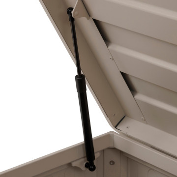 Coffre de rangement extérieur 510L Edenio argile Hespéride - Le Dépôt Bailleul