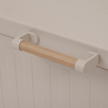 Coffre de rangement extérieur 510L Edenio argile Hespéride - Le Dépôt Bailleul