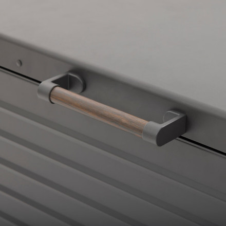 Coffre de rangement extérieur 670L Edenio graphite Hespéride - Le Dépôt Bailleul