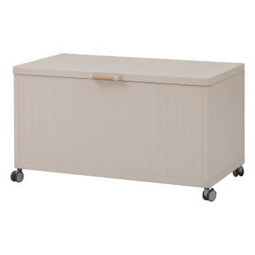 Coffre de rangement extérieur 670L Edenio argile Hespéride - Le Dépôt Bailleul