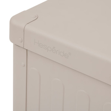 Coffre de rangement extérieur 670L Edenio argile Hespéride - Le Dépôt Bailleul