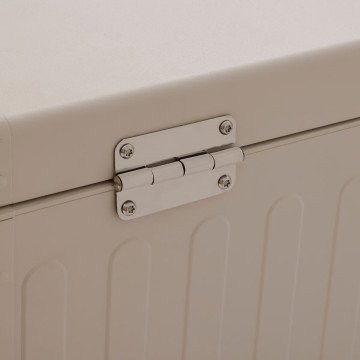 Coffre de rangement extérieur 670L Edenio argile Hespéride - Le Dépôt Bailleul