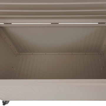 Coffre de rangement extérieur 670L Edenio argile Hespéride - Le Dépôt Bailleul