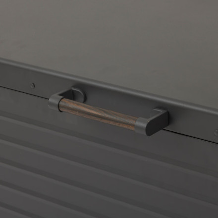 Coffre de rangement extérieur 1070L Edenio graphite Hespéride - Le Dépôt Bailleul