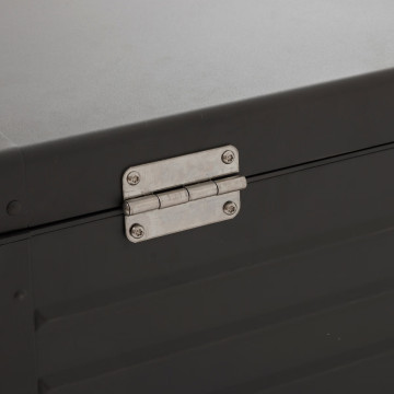 Coffre de rangement extérieur 1070L Edenio graphite Hespéride - Le Dépôt Bailleul