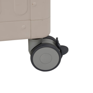 Coffre de rangement extérieur 1070L Edenio argile Hespéride - Le Dépôt Bailleul