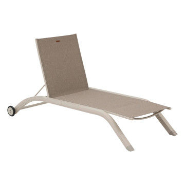 Transat avec roues Jimani badiane / argile Hespéride - Le Dépôt Bailleul