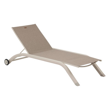 Transat avec roues Jimani badiane / argile Hespéride - Le Dépôt Bailleul