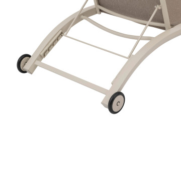 Transat avec roues Jimani badiane / argile Hespéride - Le Dépôt Bailleul