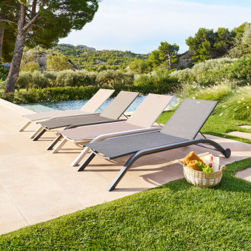 Transat avec roues Jimani mocha/praline Hespéride - Le Dépôt Bailleul