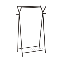 Portant à vêtements double métal noir Metty 5five - Le Dépôt Bailleul