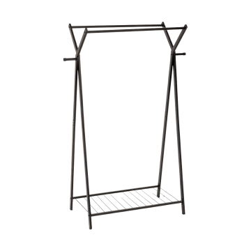 Portant à vêtements double métal noir Metty 5five - Le Dépôt Bailleul