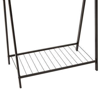 Portant à vêtements double métal noir Metty 5five - Le Dépôt Bailleul