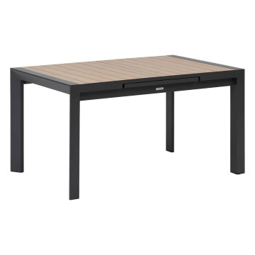 Table de jardin extensible 8p. Evasion honey et graphite Hespéride - Le Dépôt Bailleul