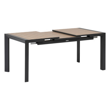 Table de jardin extensible 8p. Evasion honey et graphite Hespéride - Le Dépôt Bailleul