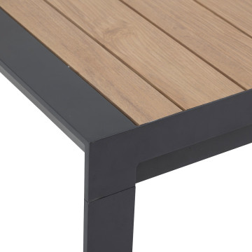 Table de jardin extensible 8p. Evasion honey et graphite Hespéride - Le Dépôt Bailleul