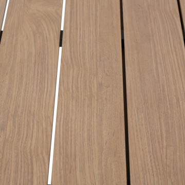 Table de jardin extensible 8p. Evasion honey et graphite Hespéride - Le Dépôt Bailleul