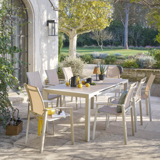 Table de jardin extensible...