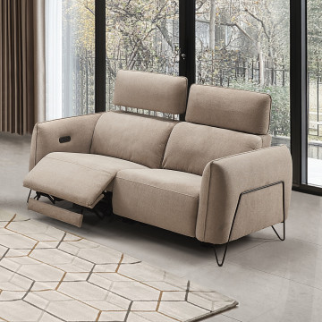 Canapé 2 places relax électrique 4311 beige - Le Dépôt Bailleul