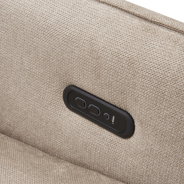 Canapé 2 places relax électrique 4311 beige - Le Dépôt Bailleul