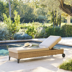 Lit piscine Malta avec roues Savana Hespéride - Le Dépôt Bailleul