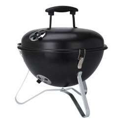 Barbecue de table D34 avec couvercle métal noir - Le Dépôt Bailleul