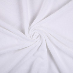 Tissu éponge Tibamboo 140cm 240g blanc - Le Dépôt Bailleul