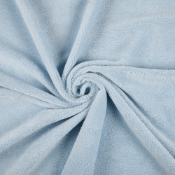 Tissu éponge Tibamboo 140cm 240g bleu ciel - Le Dépôt Bailleul