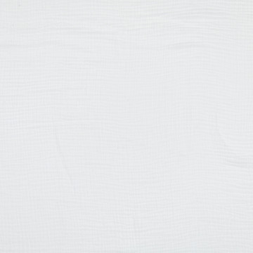 Tissu double gaze Sagaze 135cm 120g blanc - Le Dépôt Bailleul