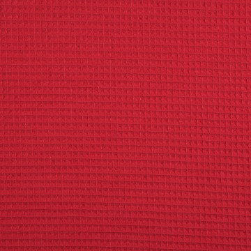 Tissu nid d'abeille Spa 152cm 230g rouge - Le Dépôt Bailleul