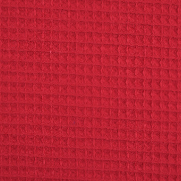 Tissu nid d'abeille Spa 152cm 230g rouge - Le Dépôt Bailleul
