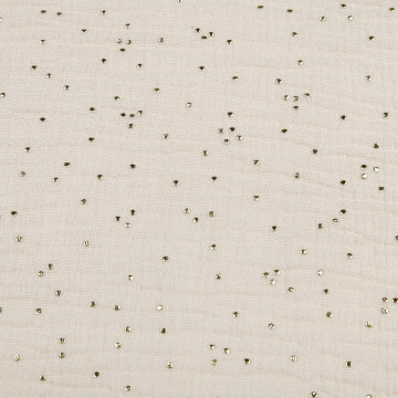 Tissu double gaze Brillegaze 135cm 120g lin - Le Dépôt Bailleul