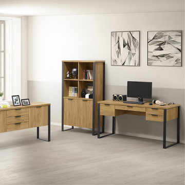 Bureau 4 tiroirs grand modèle Ron - Le Dépôt Bailleul