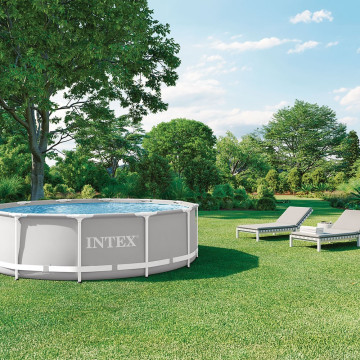 Piscine tubulaire Prism Frame 3,66 x 0,99 m Intex - Le Dépôt Bailleul