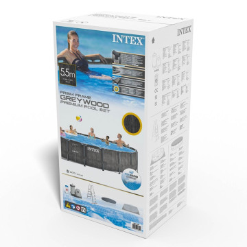 Piscine tubulaire Baltik 5,49 x 1,22 m Intex - Le Dépôt Bailleul