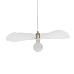 Suspension D60 papier blanc Tehani Atmosphera - Le Dépôt Bailleul