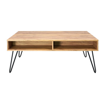 Table basse 2 niches et plateau relevable Altura - Le Dépôt Bailleul